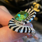 VERDURE Crystal Cocktail Ring