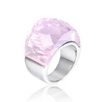 VIVID Ring-Ring-SAINT CHIC-Silver Pink-6-SAINT CHIC