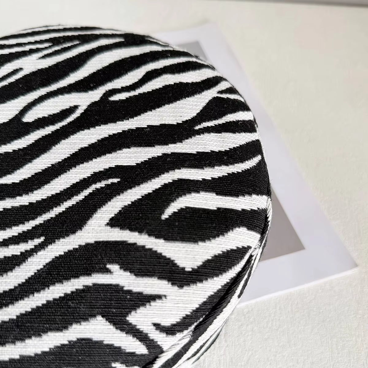 ZÈBRE Pillbox Hat-Hat-SAINT CHIC-White-SAINT CHIC