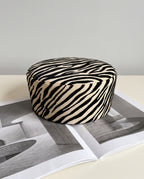 ZÈBRE Pillbox Hat-Hat-SAINT CHIC-White-SAINT CHIC