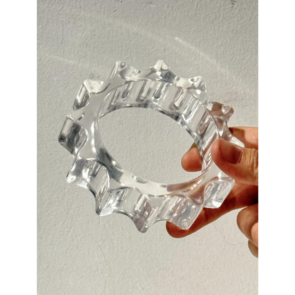 AURA STACK – Sculptural Resin Bangle-bracelet-SAINT CHIC