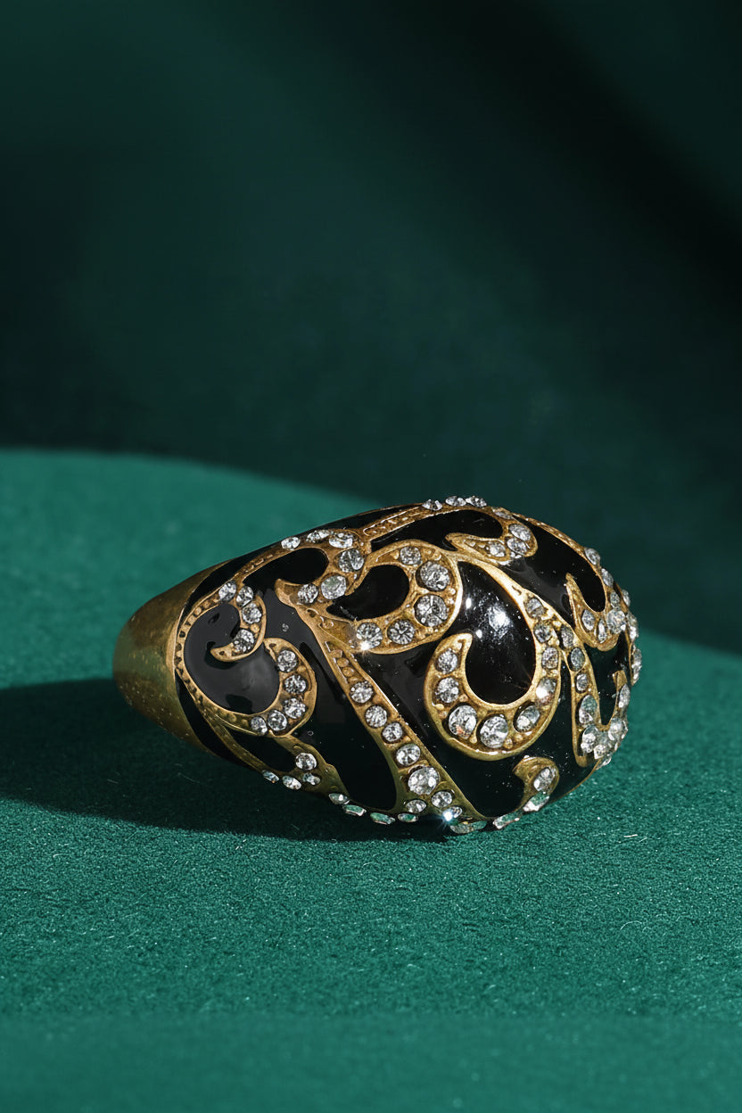 BLACKOUT Dome Ring-ring-SAINT CHIC Main image