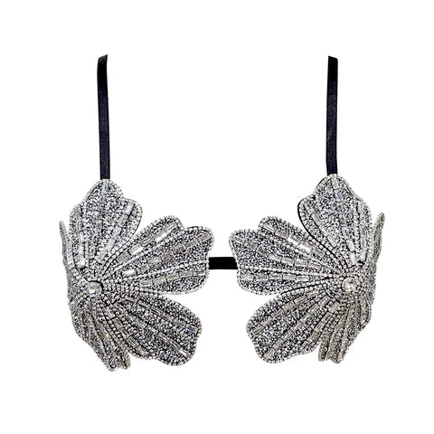 FLORA Crystal Bra Top