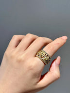 CAMELIA Cocktail Ring-Ring-SAINT CHIC