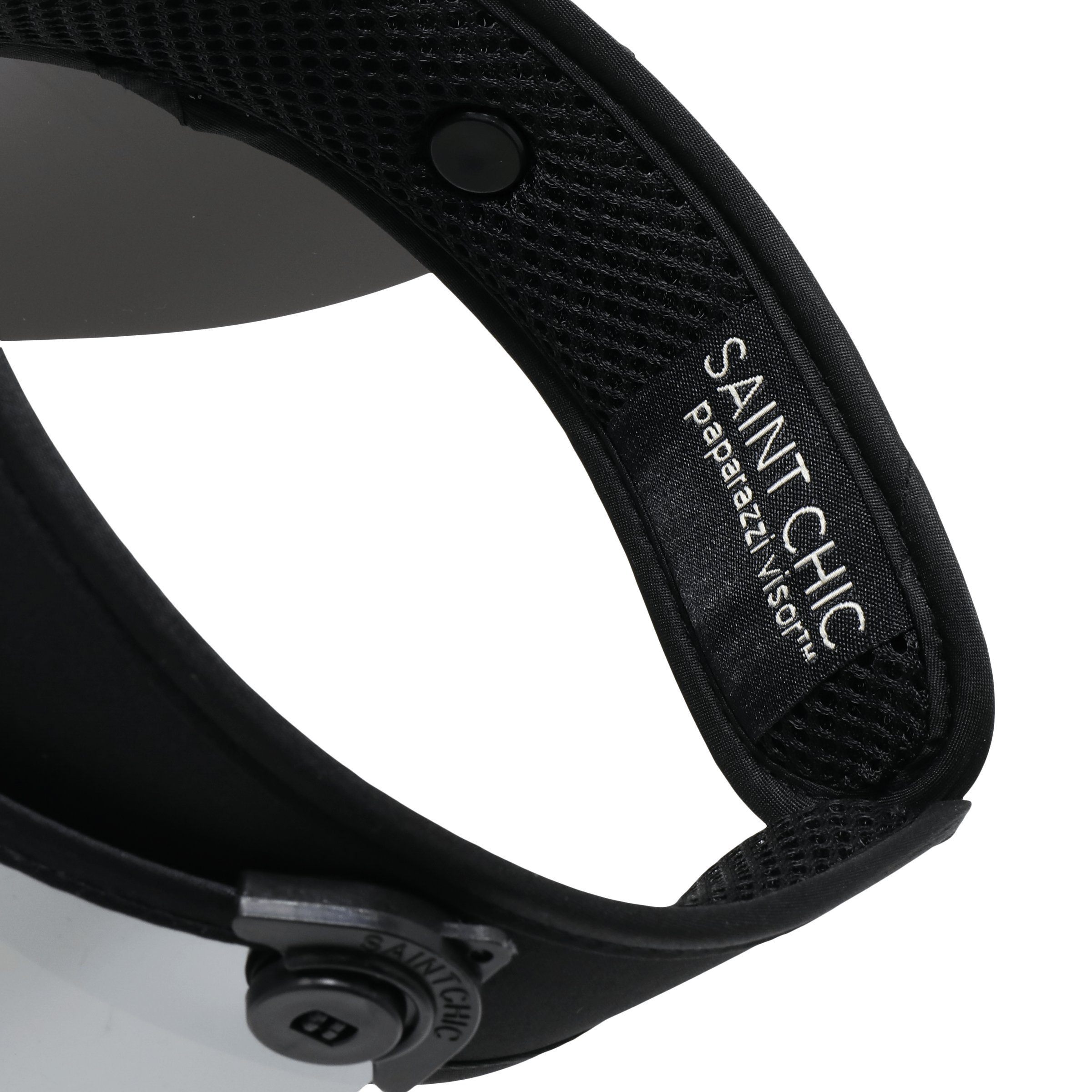 CHROME PAPARAZZI VISOR® Long Lens Sun Shield – 99% UV Protection-Hats-SAINT CHIC