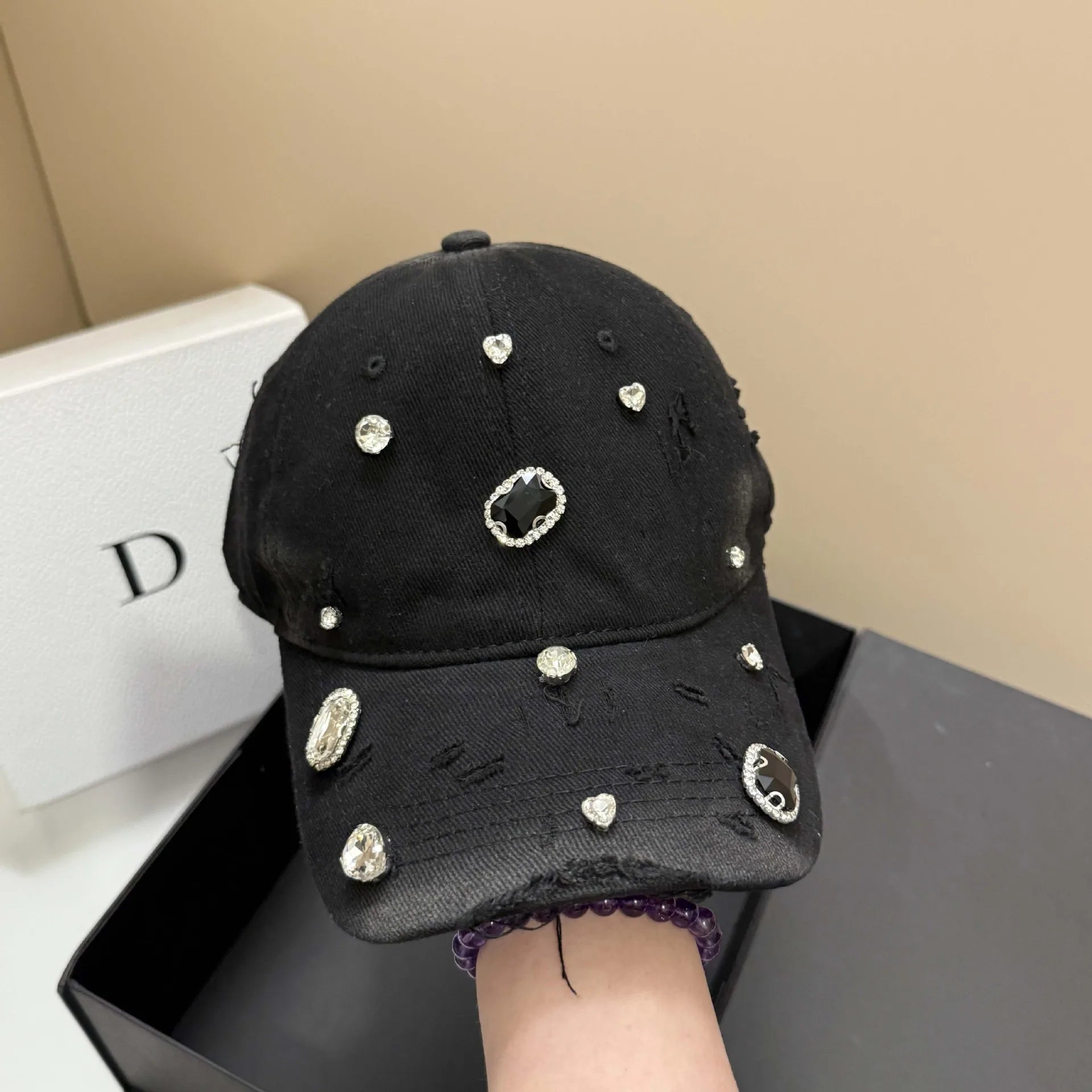 DIAMANTÉ Baseball Cap Secondary image