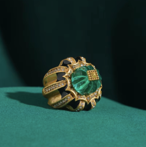EMERALD EMPRESS Ring-ring-SAINT CHIC