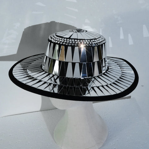 BLACK MIRROR Wide Brim Hat