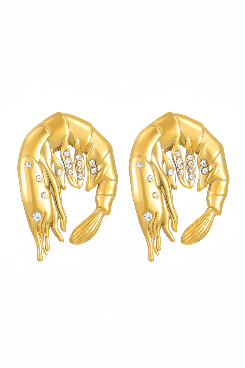 GILDA Prawn Earrings Secondary image