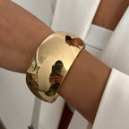 GILDED STATEMENT Bangle Set-bracelet-SAINT CHIC