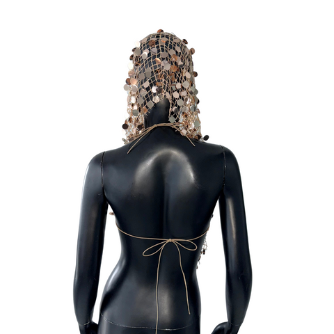 HOODRICH Sequin Net Tank Set