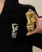 LE VISAGE Brooch-brooch-SAINT CHIC