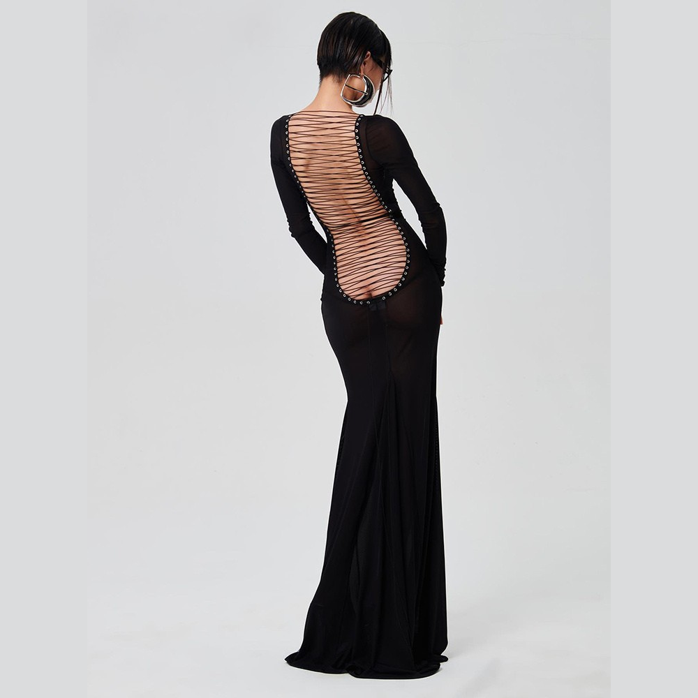 LOXA Maxi Dress-dress-SAINT CHIC Main image