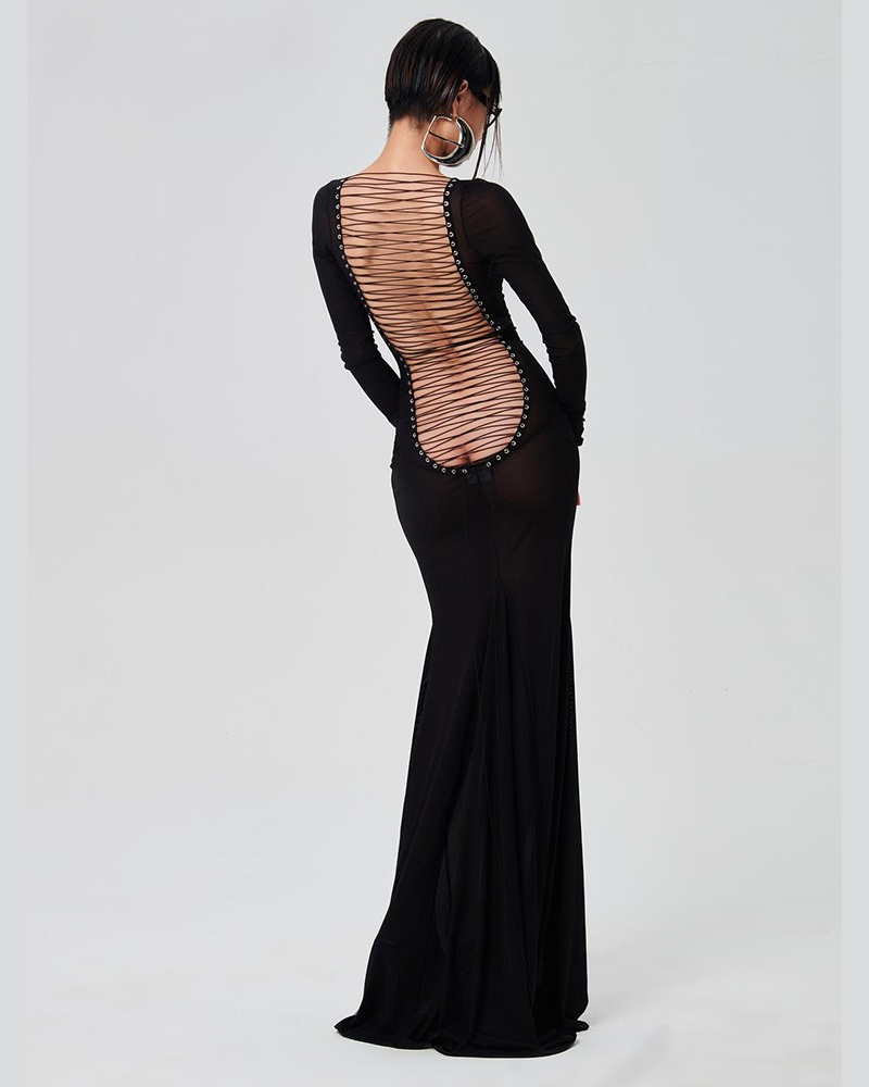 LOXA Maxi Dress-dress-SAINT CHIC Main image