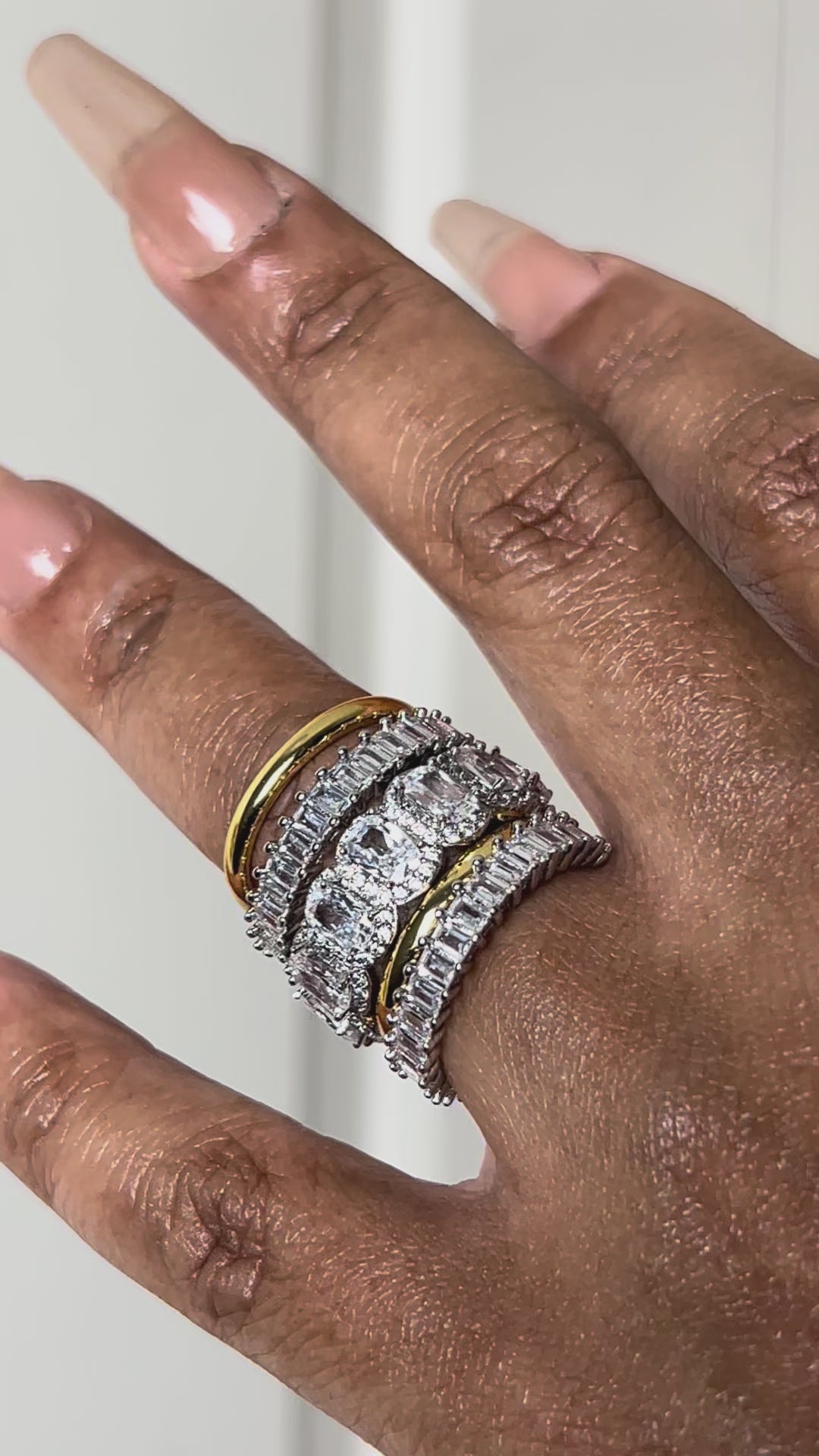 THE HEIRESS Stack Ring Set