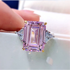 PRINCESS Emerald Cut Ring-ring-SAINT CHIC
