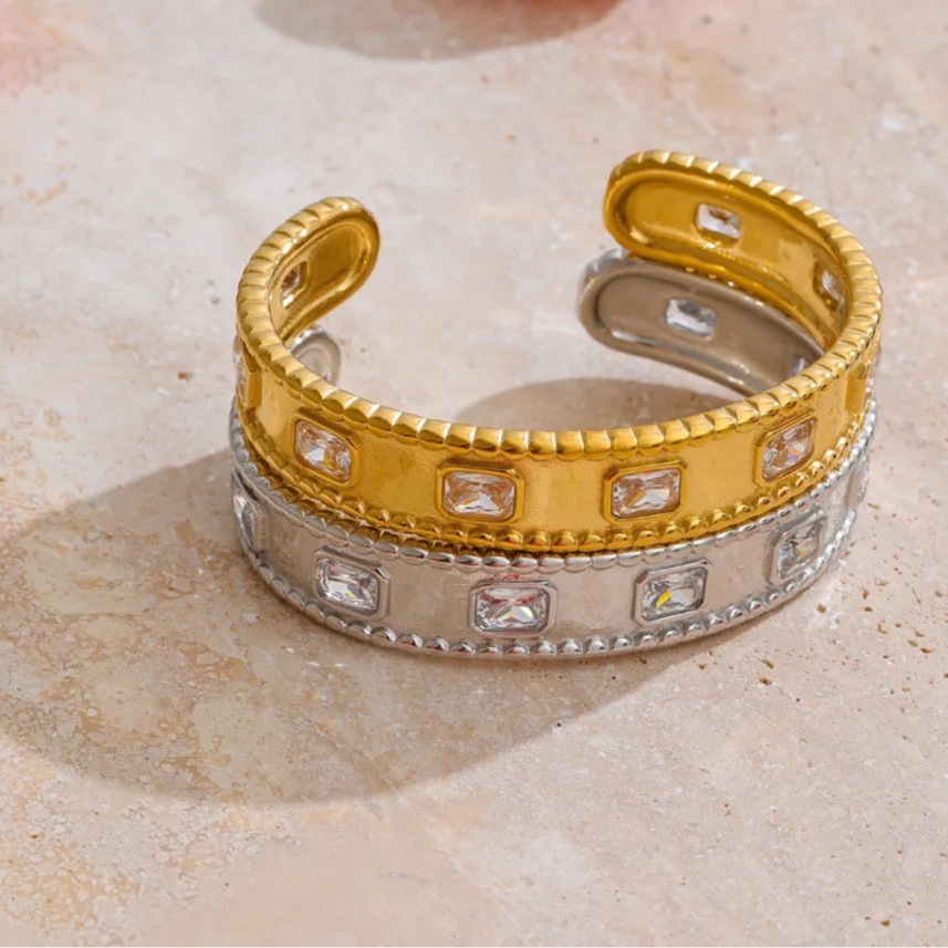 REGALIA Bracelet Cuff-Bracelet-SAINT CHIC Main image