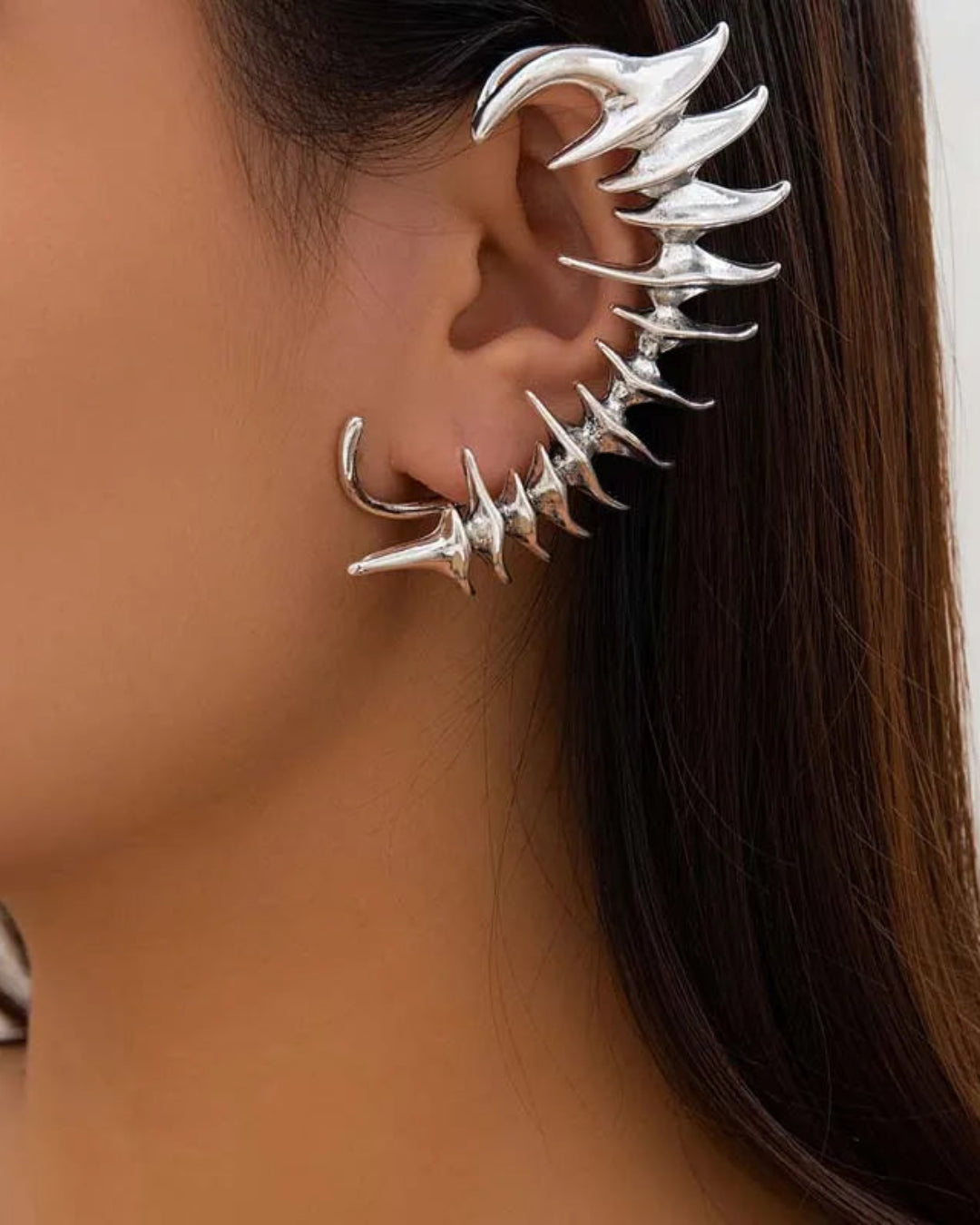 SPIRE Ear Cuff-earring-SAINT CHIC Main image