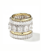THE HEIRESS Stack Ring Set-ring-SAINT CHIC
