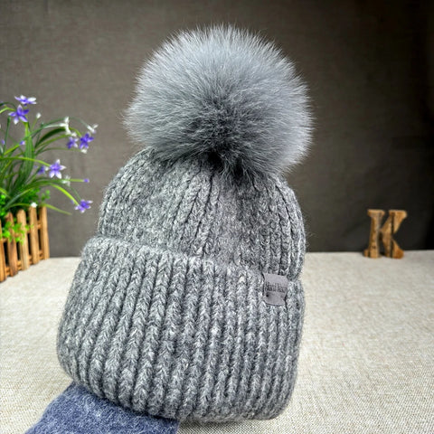NORDIK Pom Beanie