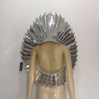 ARIES Wing Collar-Costumes-SAINT CHIC-Silver-SAINT CHIC