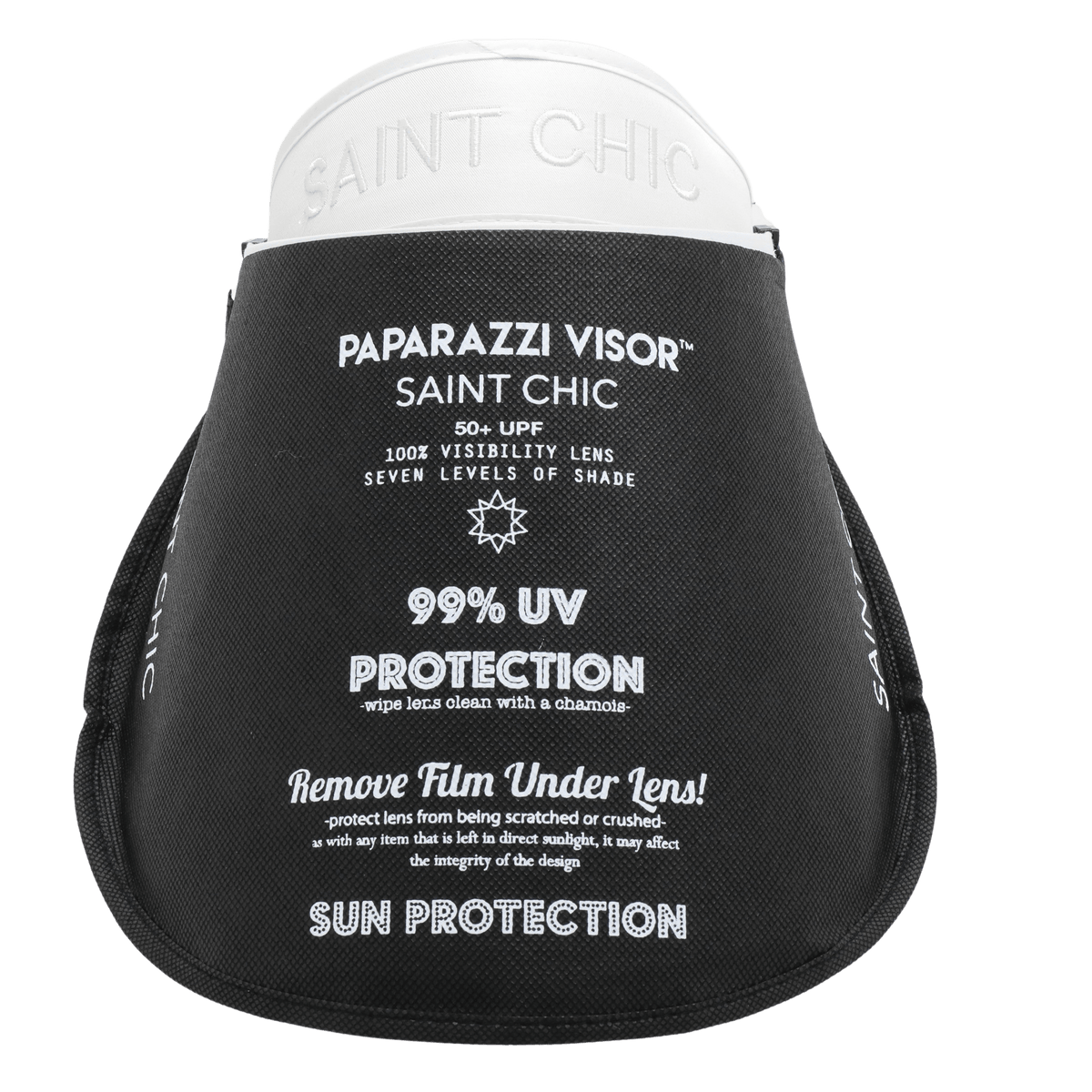 PEARL PAPARAZZI VISOR™ 1.0 Sun Hat-UV Visor-SAINTCHiC-SAINT CHIC