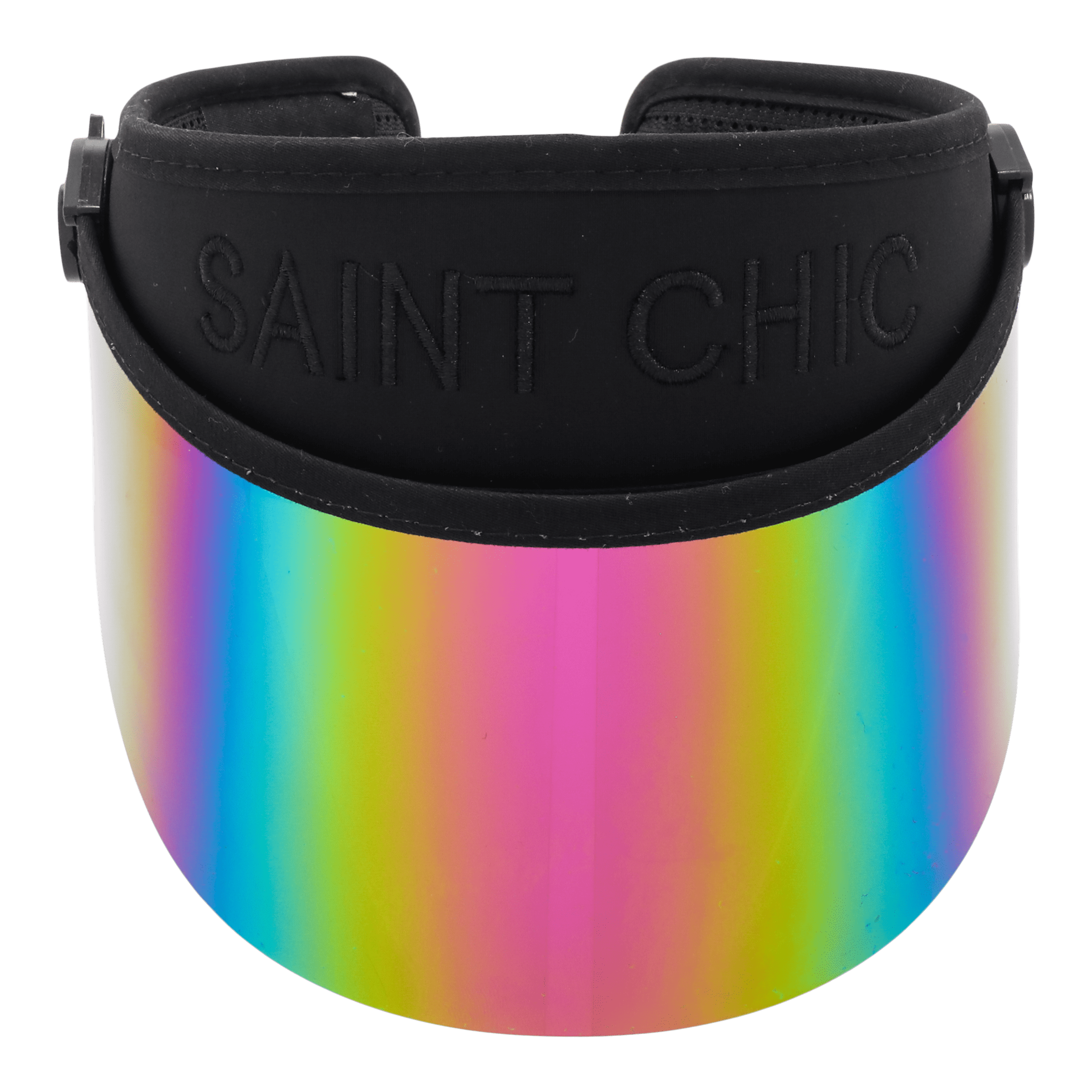 BLACK PAPARAZZI VISOR® 2.0 – Original Rainbow Lens UV Sun Shield with UPF 50+ Secondary image