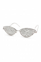 CAT-EYE Rhinestone Sun Glasses-Sunglasses-SAINT CHIC