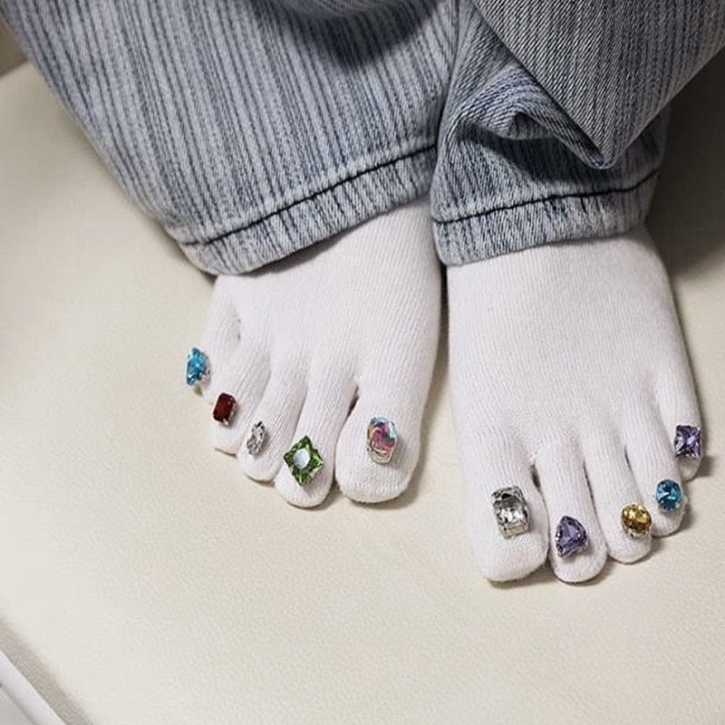 FIVE FINGER Toe Socks-Socks-SAINT CHIC